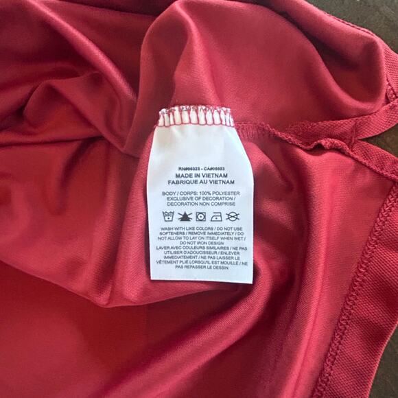 Nike Dri-Fit Temple University Red Classic Polo Shirt Top Men's Size Medium - Picture 6 of 6